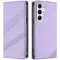 Coque portefeuille Phonesta Embossed Lines pour Samsung Galaxy A26 - Violet