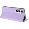 Coque portefeuille Phonesta Embossed Lines pour Samsung Galaxy A26 - Violet 3