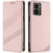 Coque portefeuille Phonesta Embossed Lines pour HMD Fusion/Fusion X1 - Rose