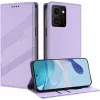 Coque portefeuille Phonesta Embossed Lines pour HMD Skyline - Violet 2