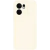 Coque arrière en silicone Phonesta Grooved pour Oppo Reno13 F 4G/5G / Reno13 FS 5G - Beige