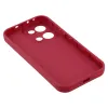 Coque arrière en silicone Phonesta Grooved pour Oppo Reno13 - Rouge 5