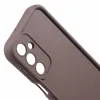 Coque arrière en silicone Phonesta Grooved pour Samsung Galaxy A16 - Marron 6