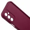 Coque arrière en silicone Phonesta Grooved pour Samsung Galaxy A16 - Rouge 6
