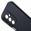 Coque arrière en silicone Phonesta Grooved pour Samsung Galaxy A16 - Noir 6