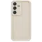 Coque arrière en silicone Phonesta Grooved pour Samsung Galaxy S25 Plus - Beige
