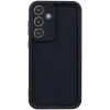 Coque arrière en silicone Phonesta Grooved pour Samsung Galaxy S25 Plus - Noir