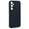 Coque arrière en silicone Phonesta Grooved pour Samsung Galaxy S25 Plus - Noir 3