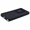 Coque arrière en silicone Phonesta Grooved pour Samsung Galaxy S25 Ultra - Noir 4