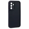 Coque arrière en silicone Phonesta Grooved pour Samsung Galaxy A36 - Noir 3