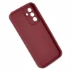 Coque arrière en silicone Phonesta Grooved pour Samsung Galaxy A56 - Rouge 4