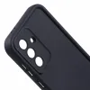 Coque arrière en silicone Phonesta Grooved pour Samsung Galaxy A56 - Noir 6