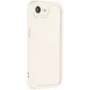 Coque arrière en silicone Phonesta Grooved pour Apple iPhone 17e/16e - Beige