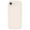 Coque arrière en silicone Phonesta Grooved pour Apple iPhone 17e/16e - Beige 3
