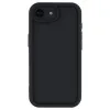Coque arrière en silicone Phonesta Grooved pour Apple iPhone 17e/16e - Noir 3