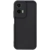Coque arrière en silicone Phonesta Grooved pour Motorola Moto G35 - Noir