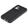 Coque arrière en silicone Phonesta Grooved pour Motorola Moto G35 - Noir 3
