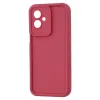Coque arrière en silicone Phonesta Grooved pour Motorola Moto G55 - Rouge 3