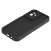 Coque arrière en silicone Phonesta Grooved pour Motorola Moto G55 - Noir 4