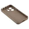 Coque arrière en silicone Phonesta Grooved pour Xiaomi Redmi Note 14 4G - Marron 5