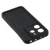 Coque arrière en silicone Phonesta Grooved pour Xiaomi Redmi Note 14 4G - Noir 4