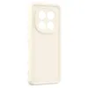 Coque arrière en silicone Phonesta Grooved pour Xiaomi Redmi Note 14 Pro 5G / Xiaomi Poco X7 - Beige 3