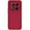 Coque arrière en silicone Phonesta Grooved pour Xiaomi Redmi Note 14 Pro 5G / Xiaomi Poco X7 - Rouge