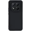 Coque arrière en silicone Phonesta Grooved pour Xiaomi Redmi Note 14 Pro 5G / Xiaomi Poco X7 - Noir