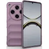 Coque arrière en silicone Phonesta GripShell pour Oppo Find X8 Pro - Violet