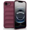 Coque arrière en silicone Phonesta GripShell pour Apple iPhone 17e/16e - Bordeaux