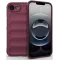 Coque arrière en silicone Phonesta GripShell pour Apple iPhone 17e/16e - Bordeaux
