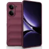 Coque arrière en silicone Phonesta GripShell pour Xiaomi Poco X7 Pro - Bordeaux