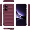 Coque arrière en silicone Phonesta GripShell pour Xiaomi Poco X7 Pro - Bordeaux 3