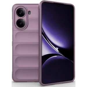 Coque arrière en silicone Phonesta GripShell pour Xiaomi Poco X7 Pro - Violet