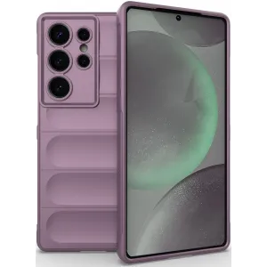 Coque arrière en silicone Phonesta GripShell pour Samsung Galaxy S25 Ultra - Violet