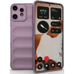 Coque arrière en silicone Phonesta GripShell pour Nothing CMF Phone 2 Pro - Violet