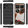 Coque arrière en silicone Phonesta GripShell pour Nothing CMF Phone 2 Pro - Noir 5