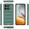 Coque arrière en silicone Phonesta GripShell pour Motorola Edge 60 Pro - Vert foncé 5