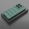 Coque arrière en silicone Phonesta GripShell pour Motorola Edge 60 Pro - Vert foncé 6