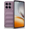 Coque arrière en silicone Phonesta GripShell pour Motorola Edge 60 Pro - Violet