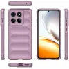 Coque arrière en silicone Phonesta GripShell pour Motorola Edge 60 Pro - Violet 2