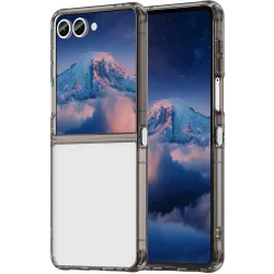 Coque arrière Phonesta HybridAir pour Samsung Galaxy Z Flip 7 - Noir