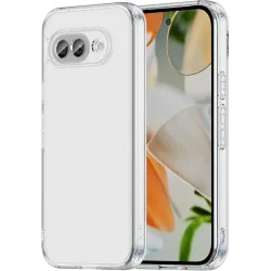 Coque arrière Phonesta HybridAir pour Google Pixel 9a - Transparent