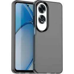 Coque arrière Phonesta HardFrost pour Oppo A60 - Noir mat