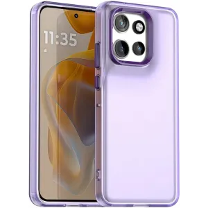 Coque arrière Phonesta HardFrost pour Motorola Edge 60 Neo/Edge 50 Neo / ThinkPhone 25 - Violet mat