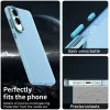 Coque arrière Phonesta HardFrost pour Samsung Galaxy S25 Edge - Bleu mat 4