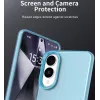 Coque arrière Phonesta HardFrost pour Samsung Galaxy S25 Edge - Bleu mat 6