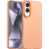 Coque arrière Phonesta HardFrost pour Samsung Galaxy S25 Edge - Orange mat 0
