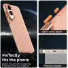 Coque arrière Phonesta HardFrost pour Samsung Galaxy S25 Edge - Orange mat 4