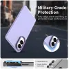 Coque arrière Phonesta HardFrost pour Samsung Galaxy S25 Edge - Violet mat 3